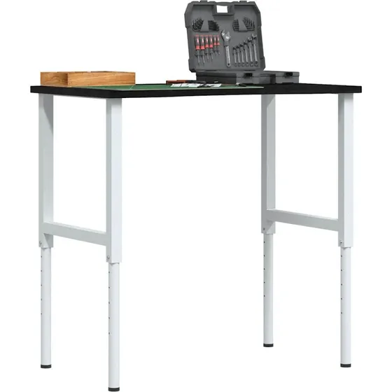 vidaXL arbejdsbnk 100x60x(71,598) cm massivt egetr