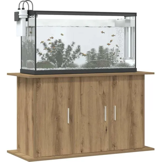 vidaXL akvariestativ hndlavet eg 101x41x58 cm