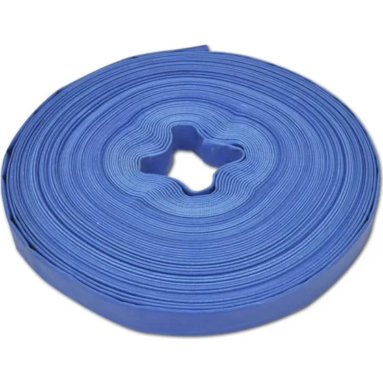 vidaXL flad slange 100 m 1" PVC