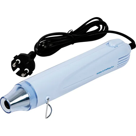 Varmepistol 300W, 230V – op til 250°C, 160 cm ledning