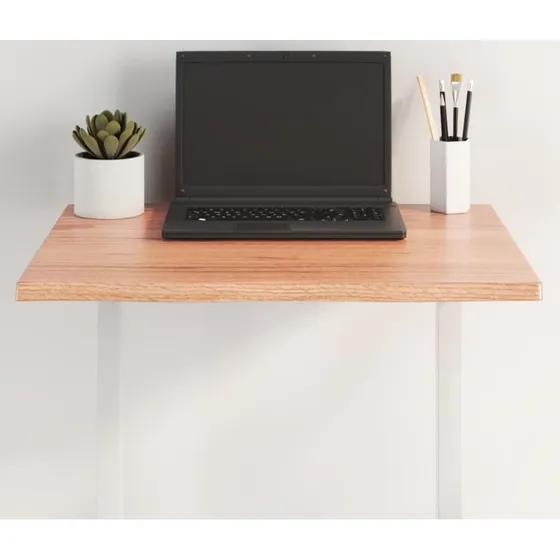 vidaXL bordplade 60x40x2 cm naturlig kant, behandlet egetr