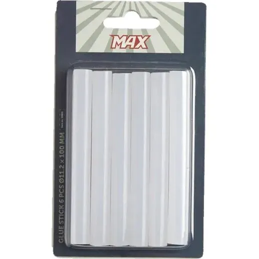 Hotmelt limstifter 11,2 mm x 100 mm, 6 stk.