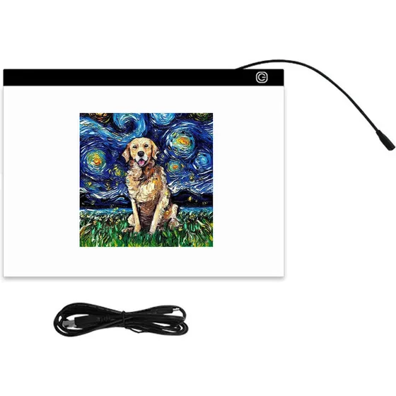 INF A3 LED lysplade (USB)