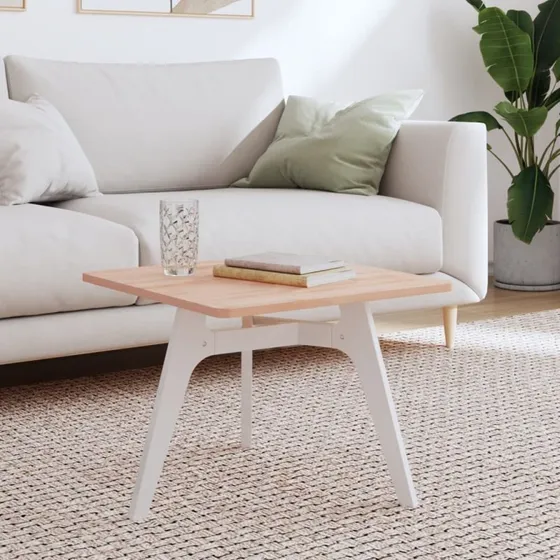 vidaXL bordplade 50x50x1,5 cm - firkantet massivt bgetr