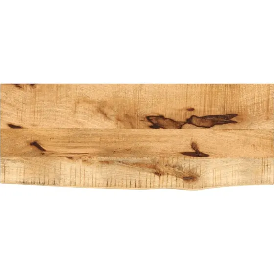 vidaXL bordplade 90x20x2,5 cm naturlig kant i mangotræ