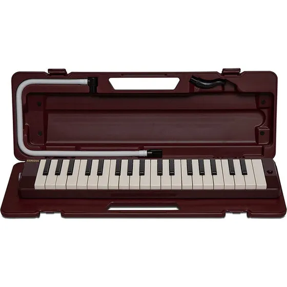 Yamaha Pianica P37D 37-tangenters melodika, rød
