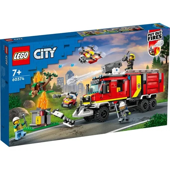 LEGO City 60374 Brandbil - 502 dele (5+ r)