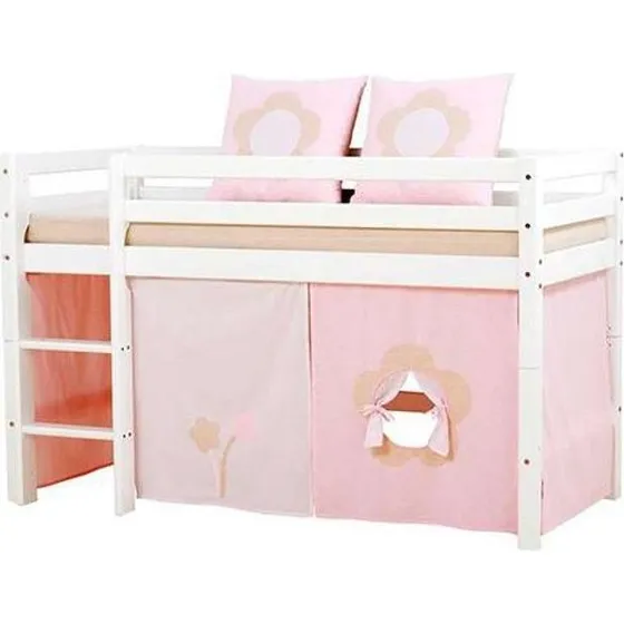 Hoppekids Forhæng FAIRYTALE FLOWER til halvhøj/etageseng 90x200