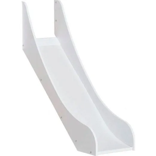 Hoppekids ECO Luxury Rutsjebane til halvhj seng  Hvid