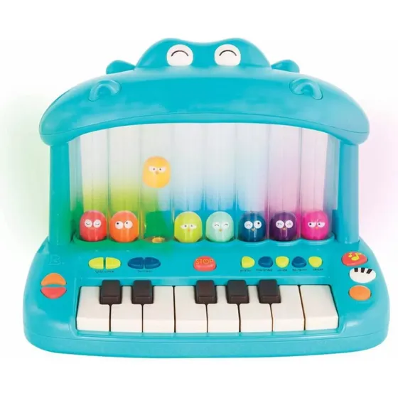 B. Toys Klaver - Flodhest med lyd og lys