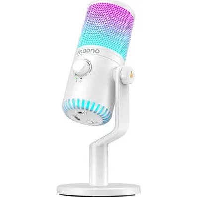 Maono DM30RGB USB gaming-mikrofon (hvid, RGB)