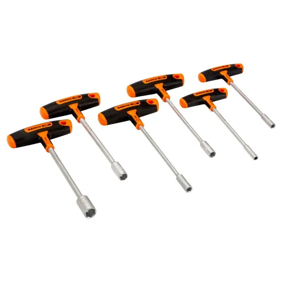 Bahco 903T-3 T-greb topsæt 6 dele 5–13 mm