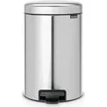 Brabantia NewIcon pedalspand 12 L  matt steel FingerprintProof