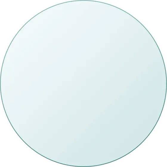 vidaXL rund bordplade hærdet glas Ø300 mm (8 mm)