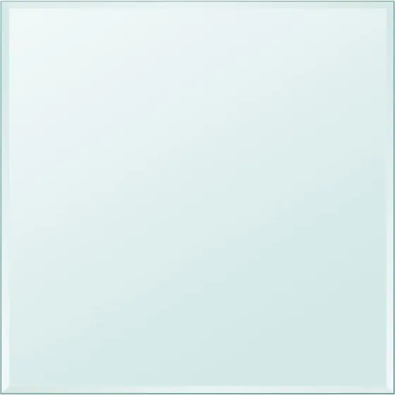 vidaXL hrdet glas bordplade 700 x 700 mm transparent (6 mm)