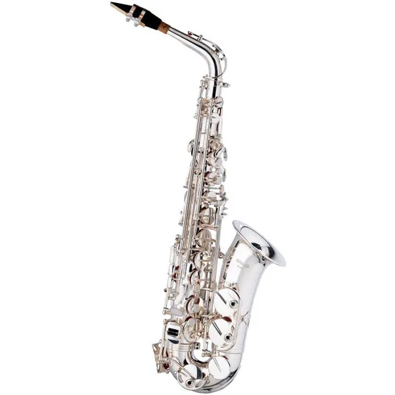 Stagg Eb Altsax WS-AS211S, sølvforniklet, høj F#, softcase