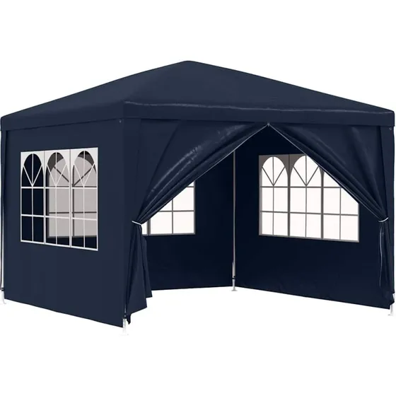 vidaXL festtelt 3 x 3 cm blå