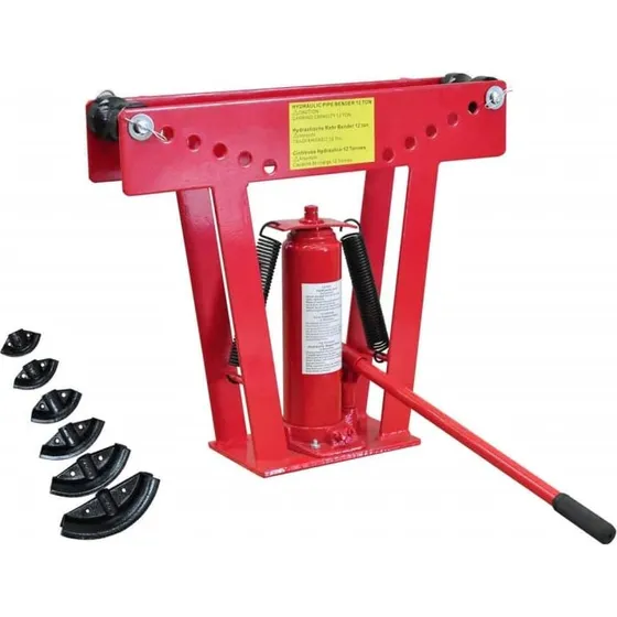 Hydraulisk bukkemaskine 12 ton  6 forme til rr op til 50 mm