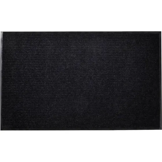 vidaXL dørmåtte PVC 120 x 180 cm sort
