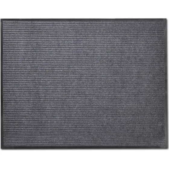 vidaXL dørmåtte PVC 90 x 60 cm, grå