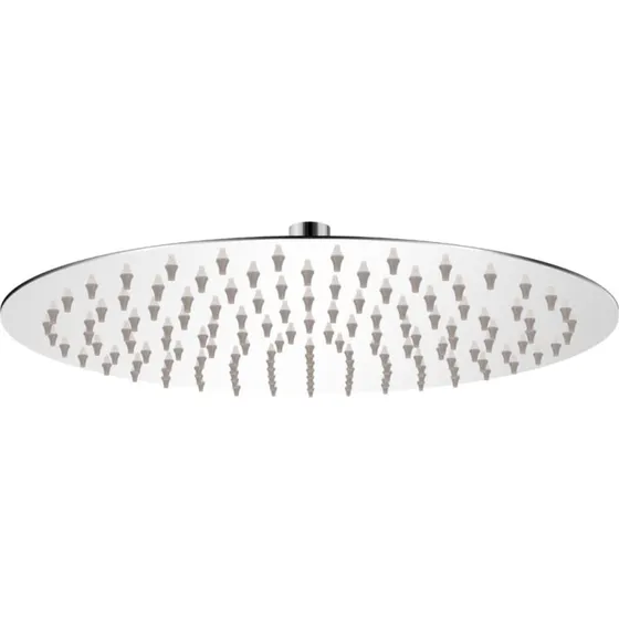 vidaXL Brusehoved rustfrit stål 30 cm rund