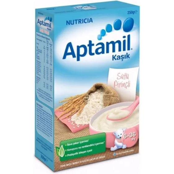 Aptamil Milk Rice Spoon babygrød 250 g