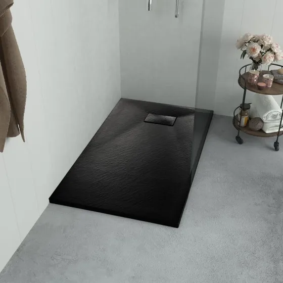 vidaXL brusekar SMC 90 x 80 cm sort