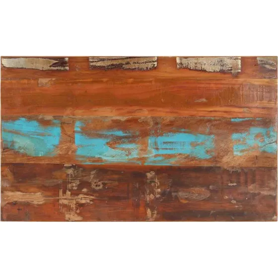 vidaXL bordplade 60x100 cm 15-16 mm rektangulær massivt genbrugstræ