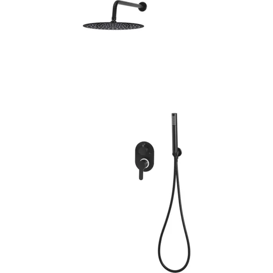 vidaXL brusesystem i rustfrit stl 201 - sort