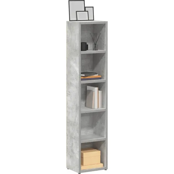 vidaXL CD-reoler 2 stk. 21x16x93,5 cm betongrå