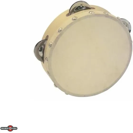 Dimavery DTH-604 Tamburin 15 cm - træramme, naturlæder