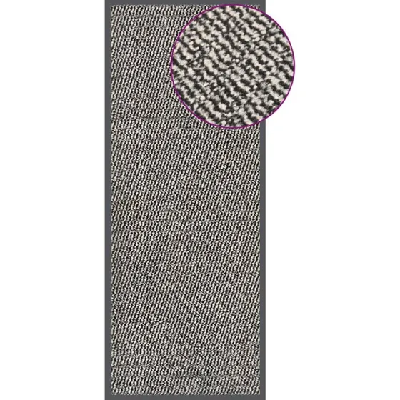 vidaXL dørmåtte 60x150 cm tuftet lysebrun