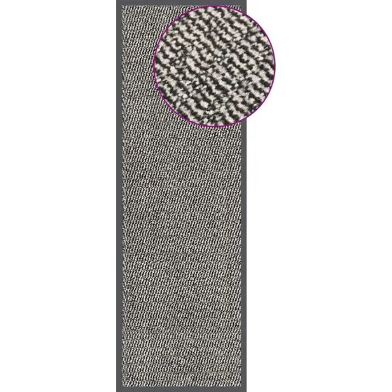 vidaXL dørmåtte 60x180 cm tuftet lysebrun