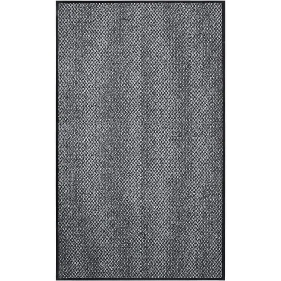 vidaXL dørmåtte 90x150 cm grå