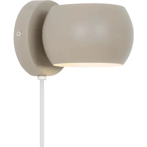 Nordlux Belir væglampe, brun