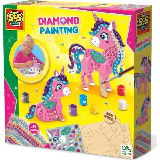 Ses Creative Diamond Painting - 3D Enhjrninger