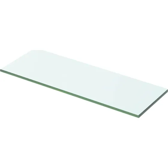 vidaXL glashyldepanel i klart hærdet glas 50x12 cm