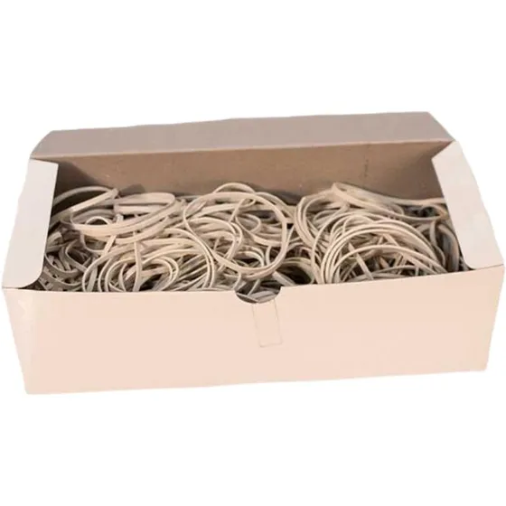 Elastikker 180x10 mm hvid – ca.100 stk (500 g)