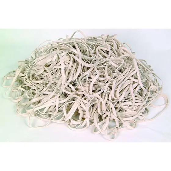 SIAM gummibånd 120 x 10 mm hvid – 320 stk (1000 g)