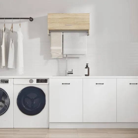 vidaXL garderobe 70x32,5x35 cm sonoma-eg