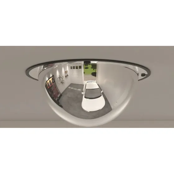 vidaXL fuldkuppelt trafikspejl 30 cm akryl