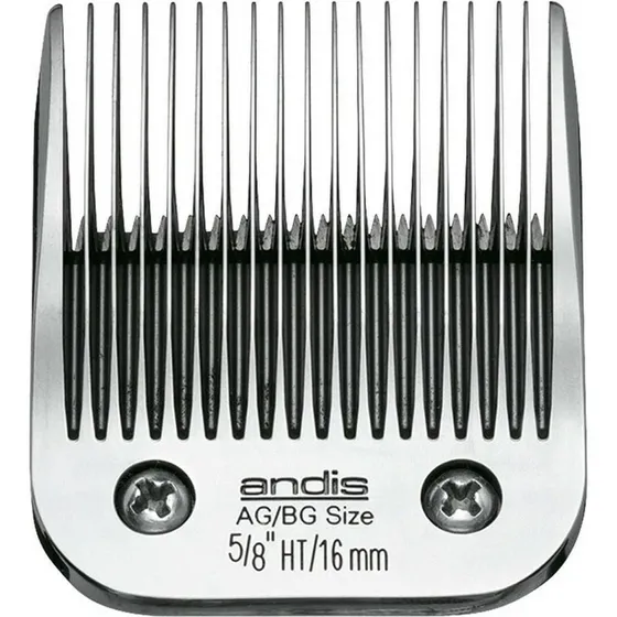 Andis 5/8HT klippeskr i stl, chromsalt