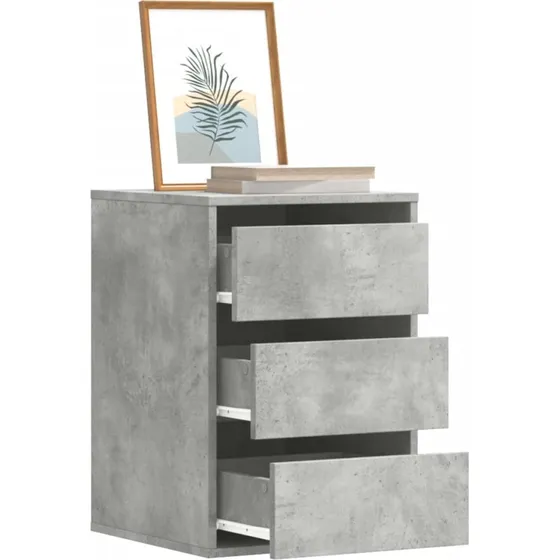 vidaXL hjørnekommode 40x41x58 cm i betongrå