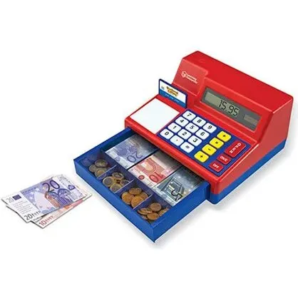Learning Resources Kasseapparat med regnemaskine og penge