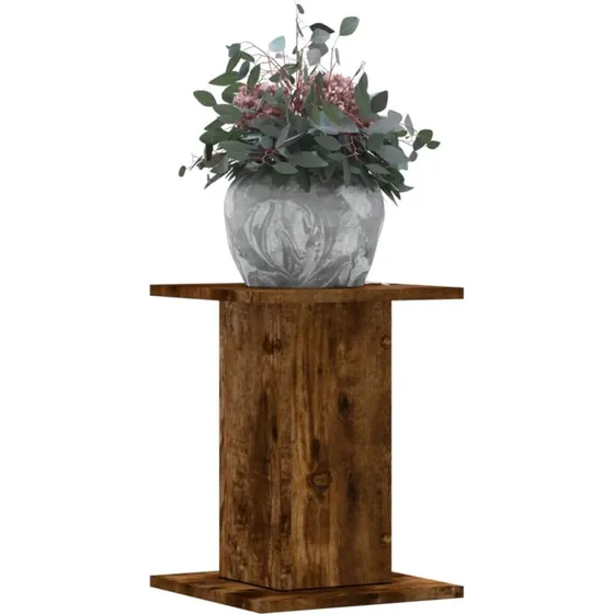 vidaXL Plantestativer 2 stk 30x30x40 cm konstrueret tr, rget eg