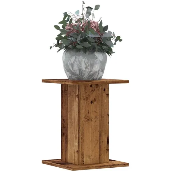 vidaXL plantestativer 2 stk. 30x30x40 cm konstrueret antikt tr