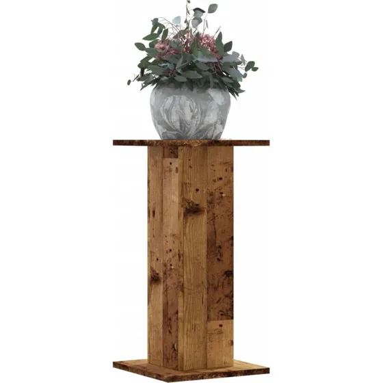 vidaXL plantestativer 2 stk. 30x30x60 cm konstrueret antikt træ