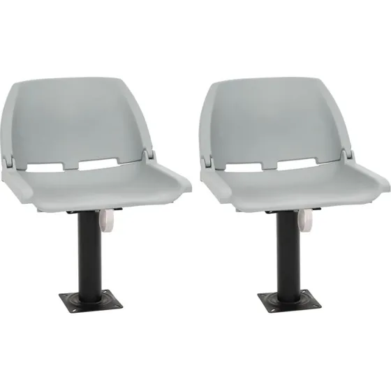 vidaXL foldbart bdsdest 4 dele 48x51x41 cm gr (uden pude)