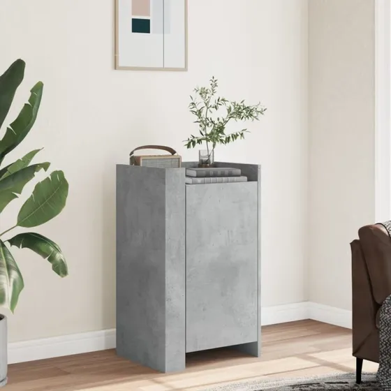 vidaXL skænk 45x35x75 cm konstrueret træ - betongrå