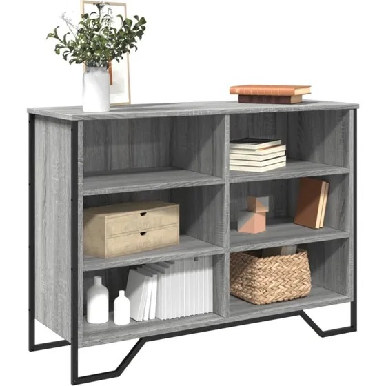 vidaXL sknk 101x35,5x74,5 cm gr Sonoma-eg